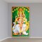 Hindu Goddess God Saraswati Backdrop Poster 5x8 Diwali Banner Photo Background Wall Art Home Room Decor Indian Backdrop Decorations Pooja Style Gift for Hindu Basant Panchami
